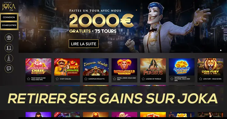 Retirer ses gains sur Joka casino : Guide clair, rapide et sans mauvaises surprises.