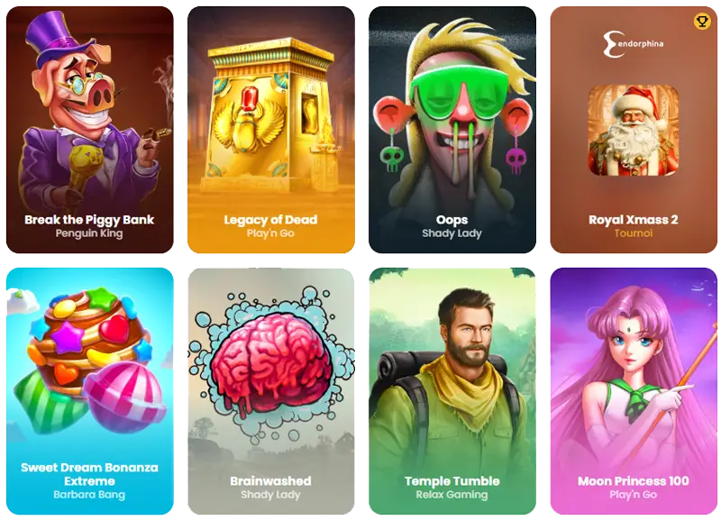 machines à sous sur TRICKZ CASINO